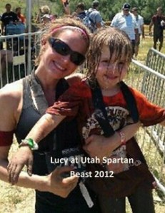 Lucy: "I made so many friends in the mud!"